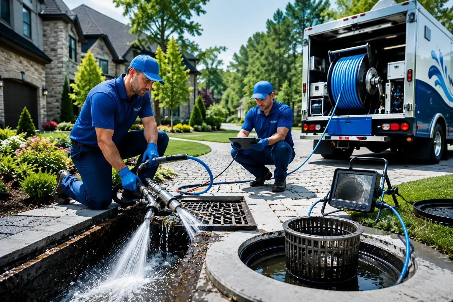 Local outdoor drain cleaning professionals in Cleveland, GA